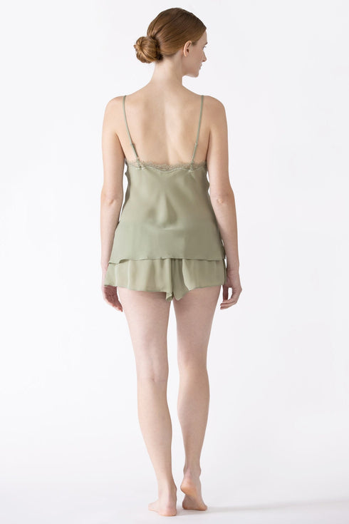 Nk Imode Dhalia Bliss Lace Silk Camisole